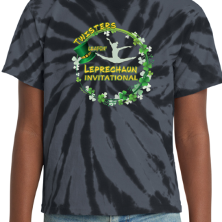 Leapin' Leprechaun Meet Shirt, Tie-Dye - Youth